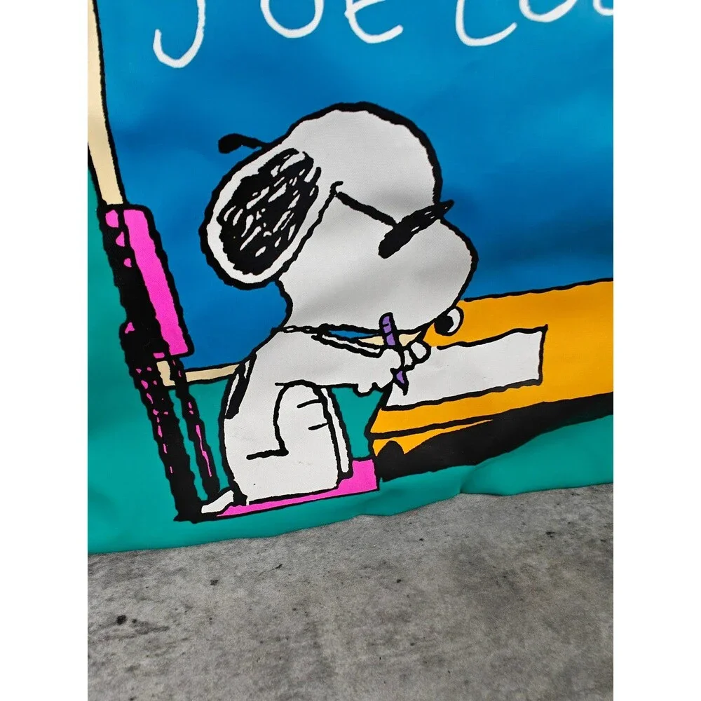 Vintage 1999 Snoopy Peanuts Joe Cool Kids Backpack NWT School